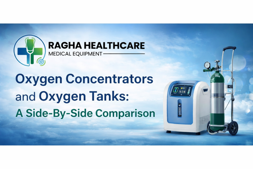 Oxygen Concentrators and Oxygen Tanks: A Side-By-Side Comparison