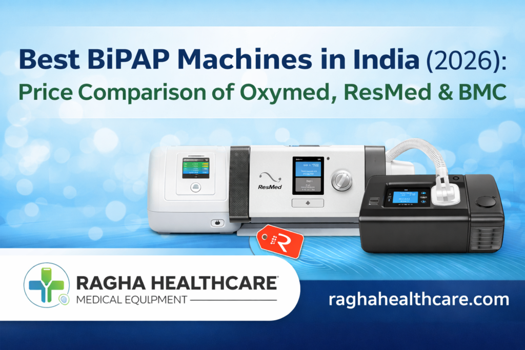 Best BiPAP Machines in India (2026): Price Comparison of Oxymed, ResMed & BMC