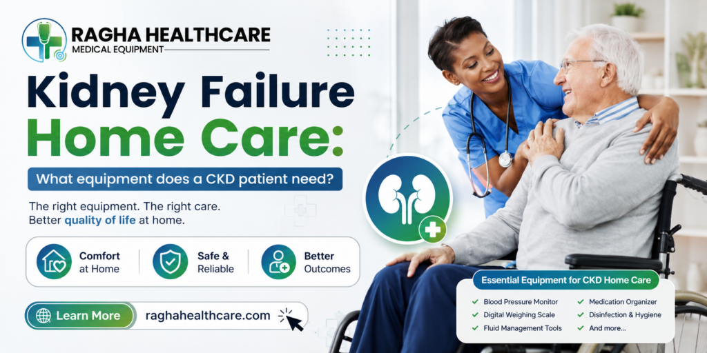 Kidney failure home care: What equipment does a CKD patient need?